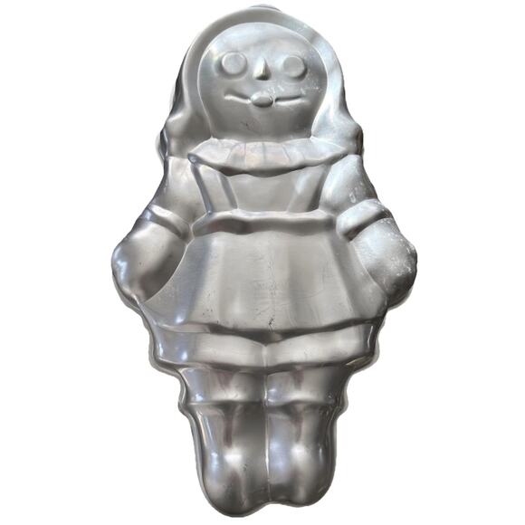 VTG Wilton Raggedy Ann Cake Pan Mold Large 17" 1971 Birthday cakes EUC - Picture 4 of 4
